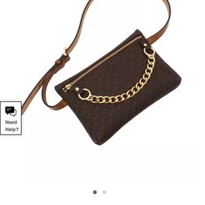 Michael Kors chain belt bag